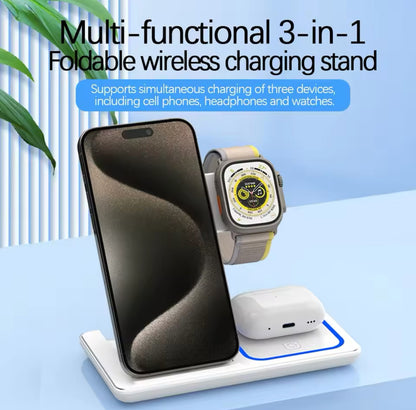 3-IN-1 WIRELESS CHARGING STAND